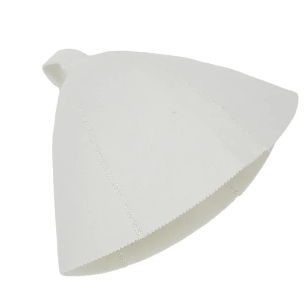 Thicken Wool Felt Sauna Hat Hair Protection Spa Sauna Accs For Bath Protection Spa Steam Room Hat Quickly Drying Towel Hats