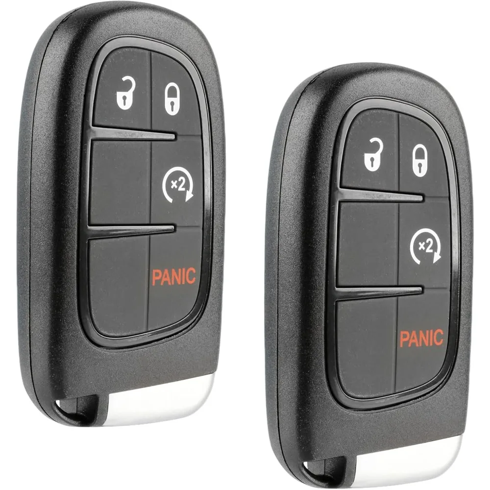 

2 Key fits Ram 2013 2014 2015 2016 2017 2018 Smart Keyless Entry Remote Fob (GQ4-54T)