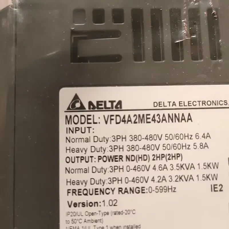 

New, Ready Stock Brand New 1pc New ME300 Series VFD4A2ME43ANNAA for Plc