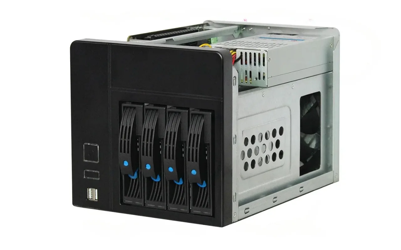 NAS-4 Network Storage Chassis Cloud Storage Home To Build Online Office New Quality Assurance