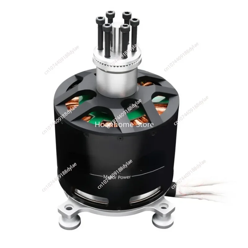 25 KW 120100 Brushless Motor for Large Load Multi-Rotor Powered Parachute Aircraft Ship Car