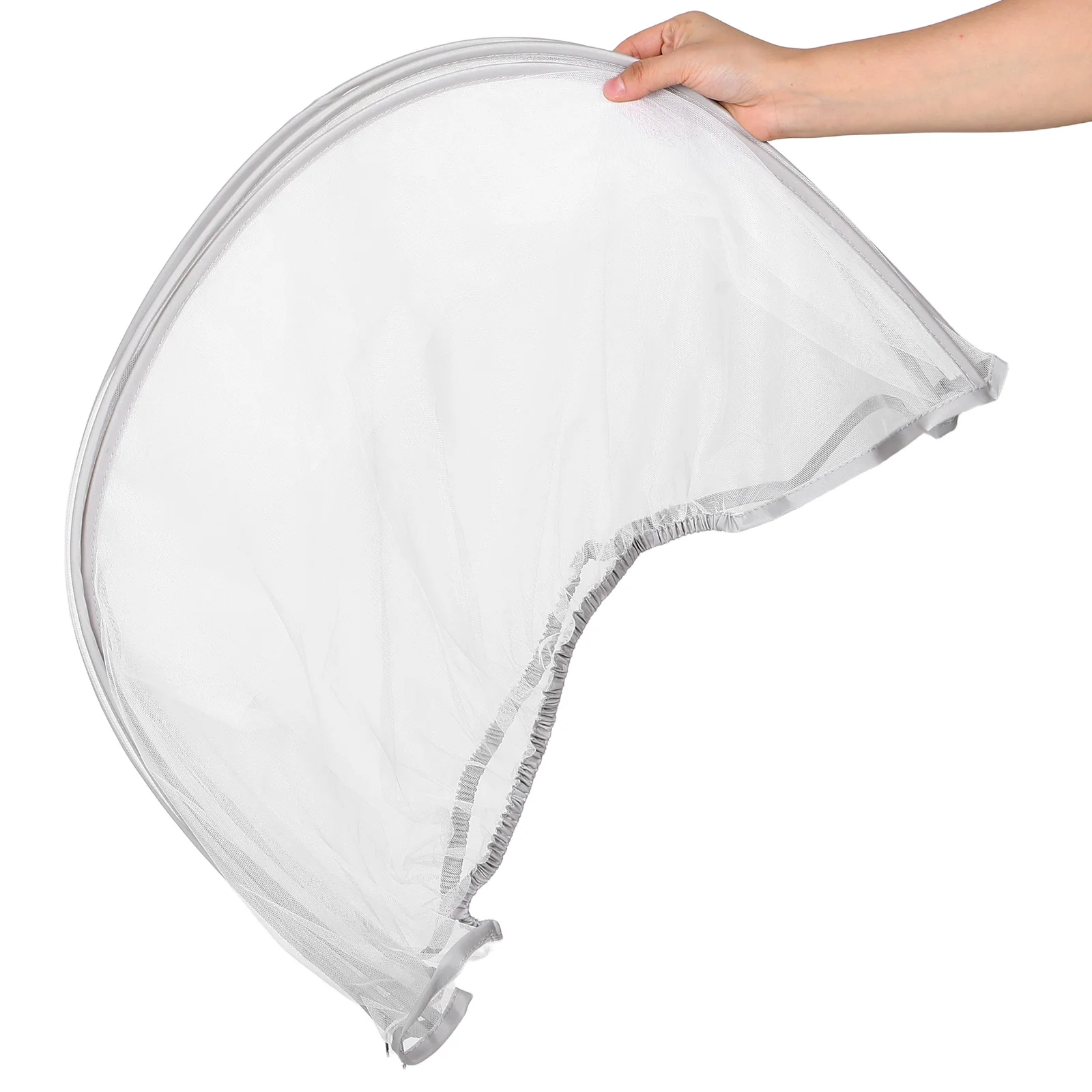 خيمة سرير بمظلة بسحاب مناسبة للسفر وشبكة قابلة للتنفس لحديثي الولادة وآمنة ومحمولة وخفيفة الوزن وقابلة للطي