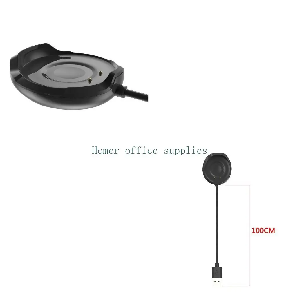 

K43B USB Fast Charging Cable Holder Power Adapter Dock Bracket Cradle for 360 3rd Gen Smartwatch