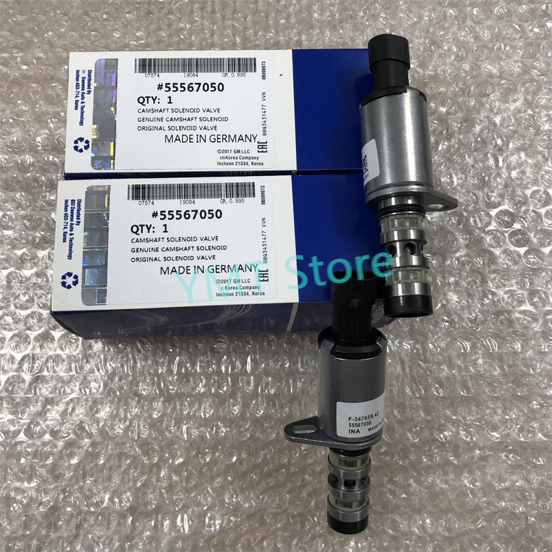 

2PCS Engine Oil Control Variable Valve Timing VVT Solenoid For Chevrolet Cruze 1.6L 1.8L Vauxhall Opel Astra Zafira OE# 55567050