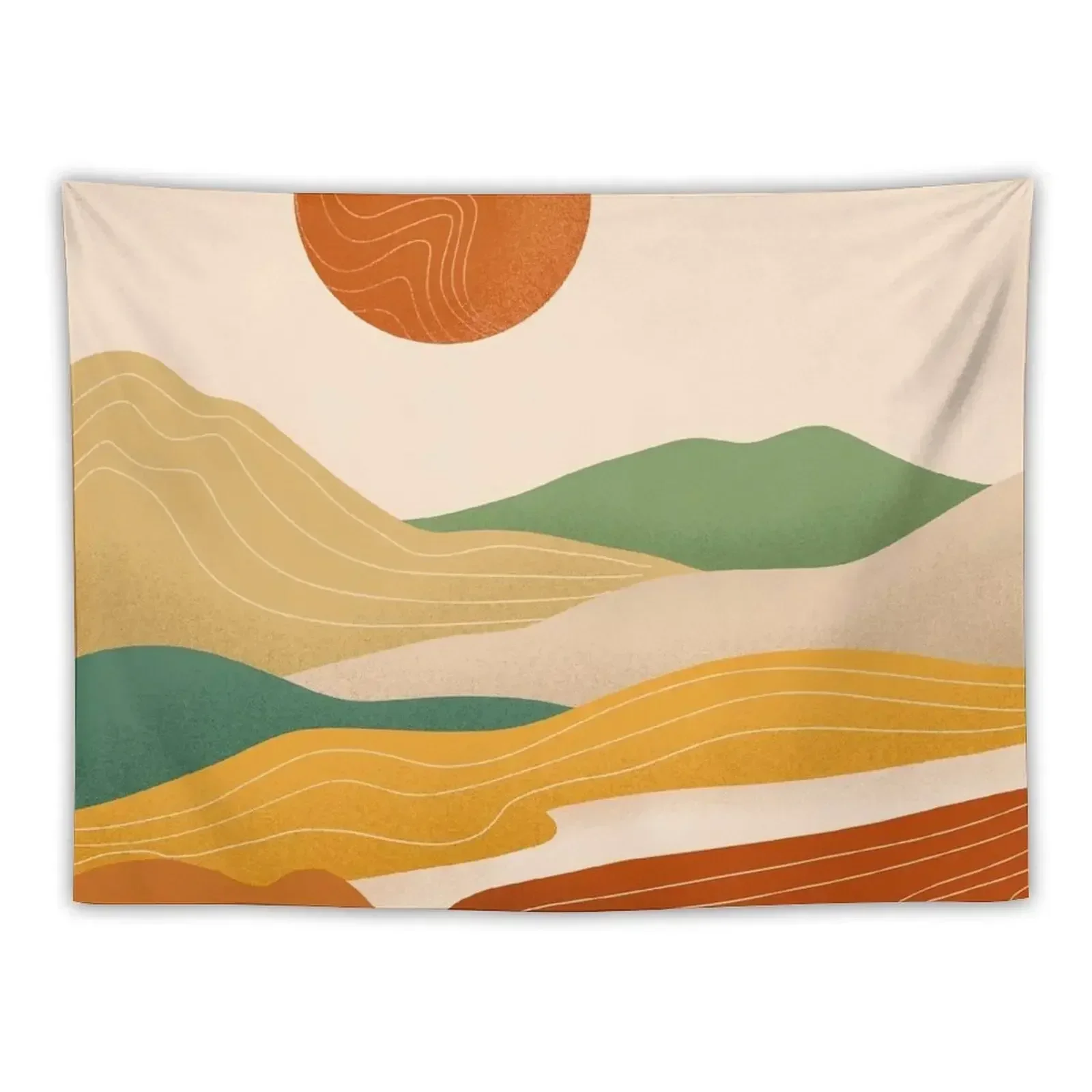 

Modern Earthy Tones Mountains 17 Tapestry House Decoration Wall Deco Decoration Bedroom Tapestry