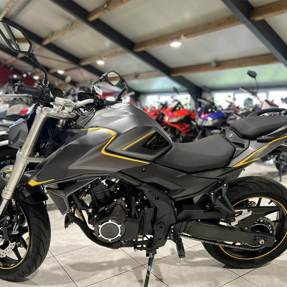 3D Resin Sticker Protection Kit Tank Pad Decals For Voge Brivido 500 R 2021 2022 2023 2024