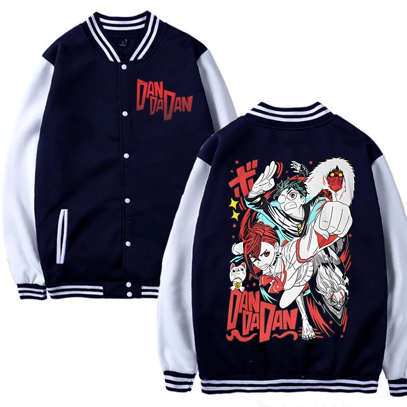 Dandadan Okarun Módní streetwear bunda Pánské Dámské Nové kabáty a bundy Japonská manga Anime Milovníci Oblečení pro dospělé Svrchní oblečení - náhled 4