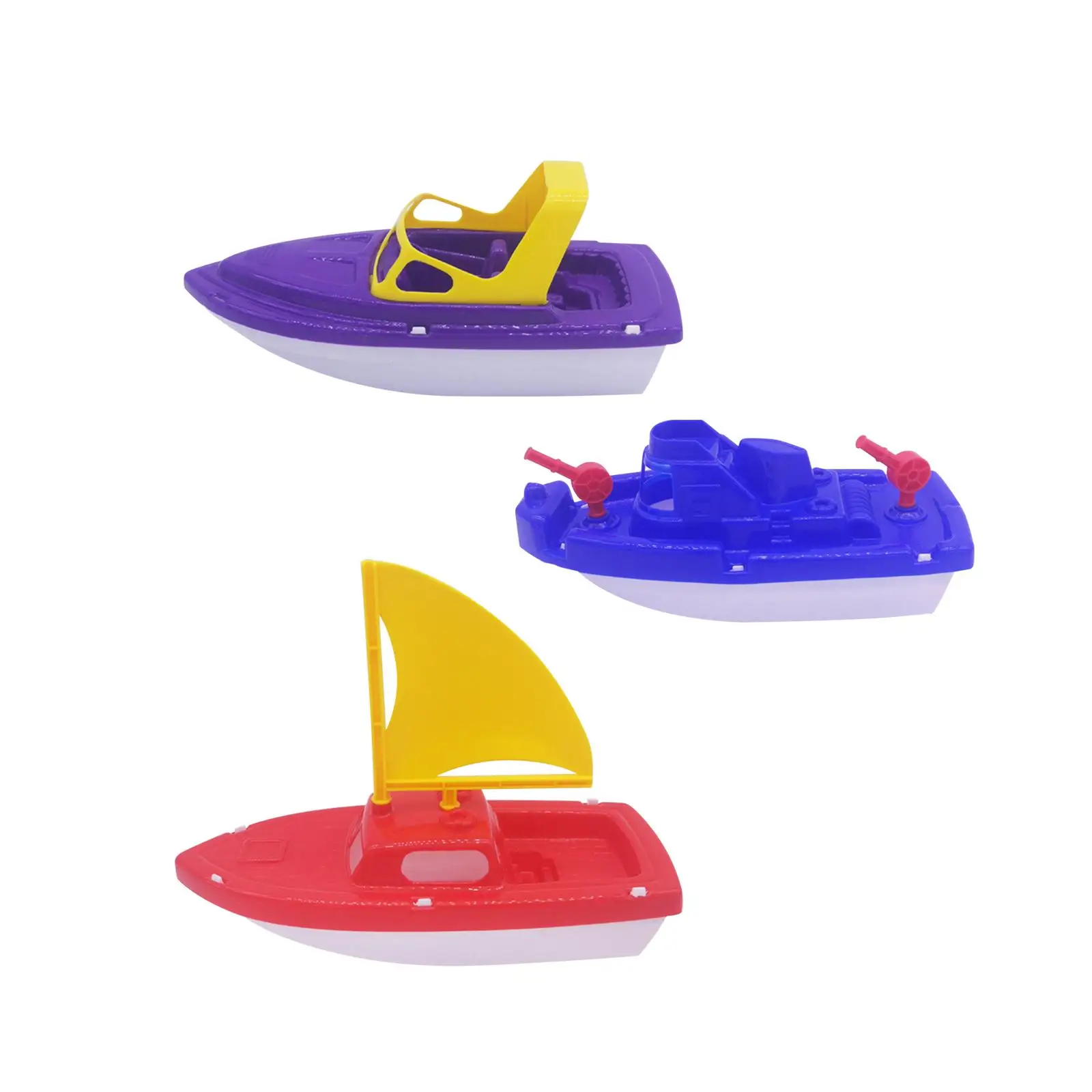 

Water Playing Floating Boats Pretend Play Shower Game Bathtime Shower Floats Toy