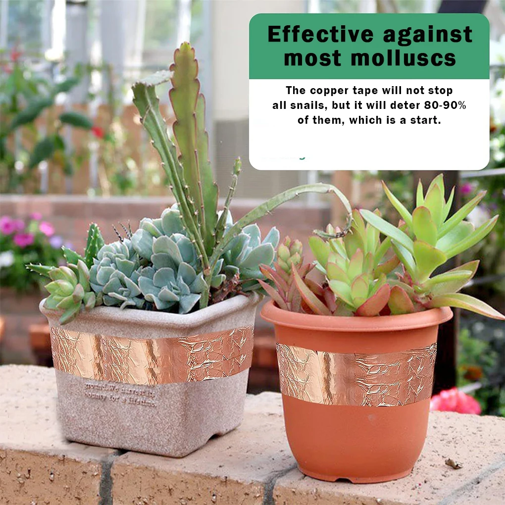 حماية نحاسية مضادة للحلزون، قوية ومتينة، لطارد الحلزون