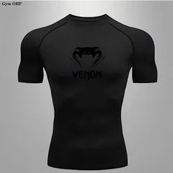 Men Bodybuilding Sports T-Shirt Quick Dry Running Shirt Long Sleeve Compression Top Gym T Shirt Men Fitness Tight Rashgad