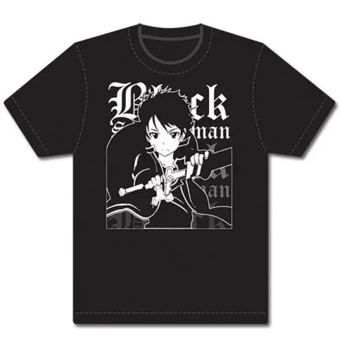 Sword Art Online Black Swordsman Kirito T-shirt Anime Licensed NEW