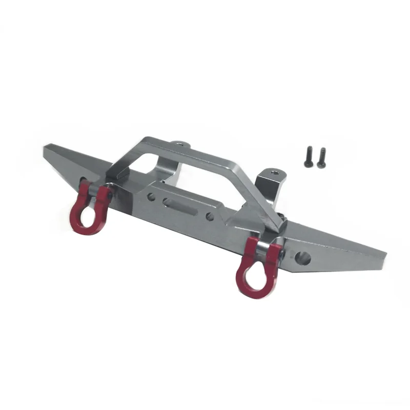 BEDW-For MN99S MN D90 D91 D96 D99S MN90 MN99 Metal Front Bumper 1/12 RC Car Upgrades Parts Accessories