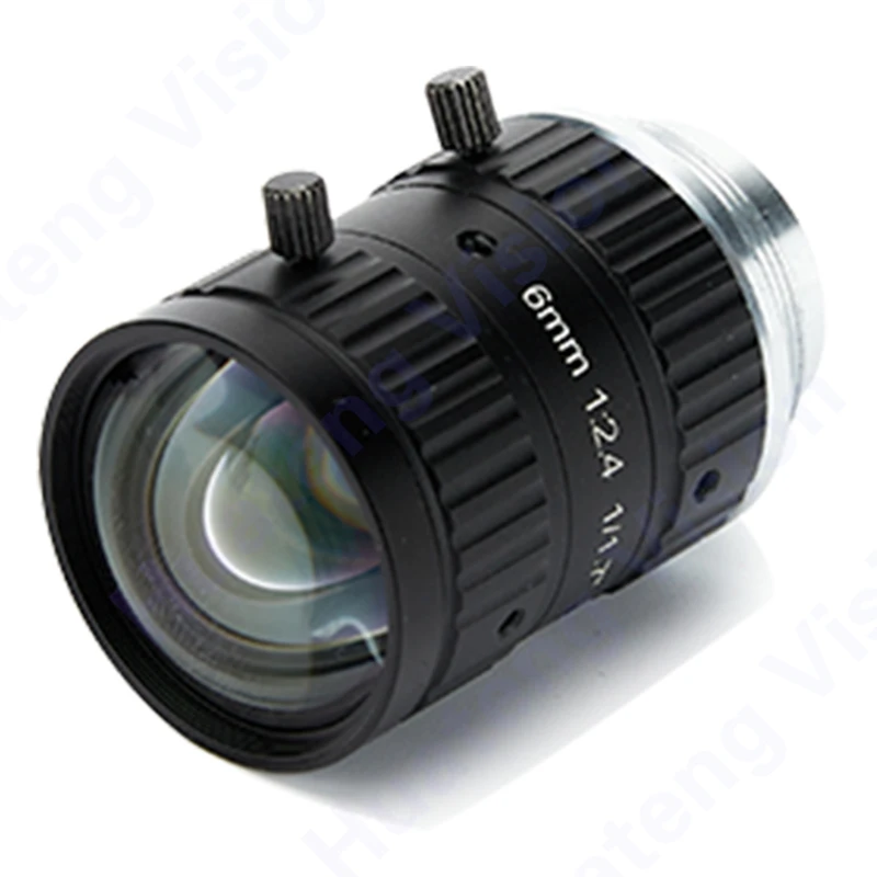 

12 million industrial lens 1/1.7" machine vision HD fixed focus without distortion FA manual