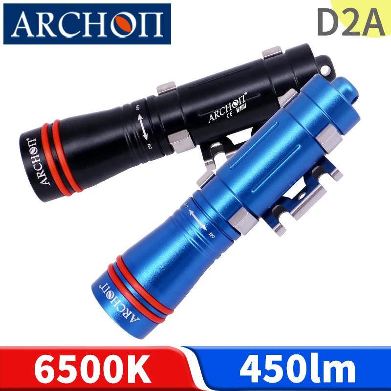 

D2A Portable diving helmet diving flashlight Underwater 100m diving lighting torch dive HD video photoraphy diving fill lights