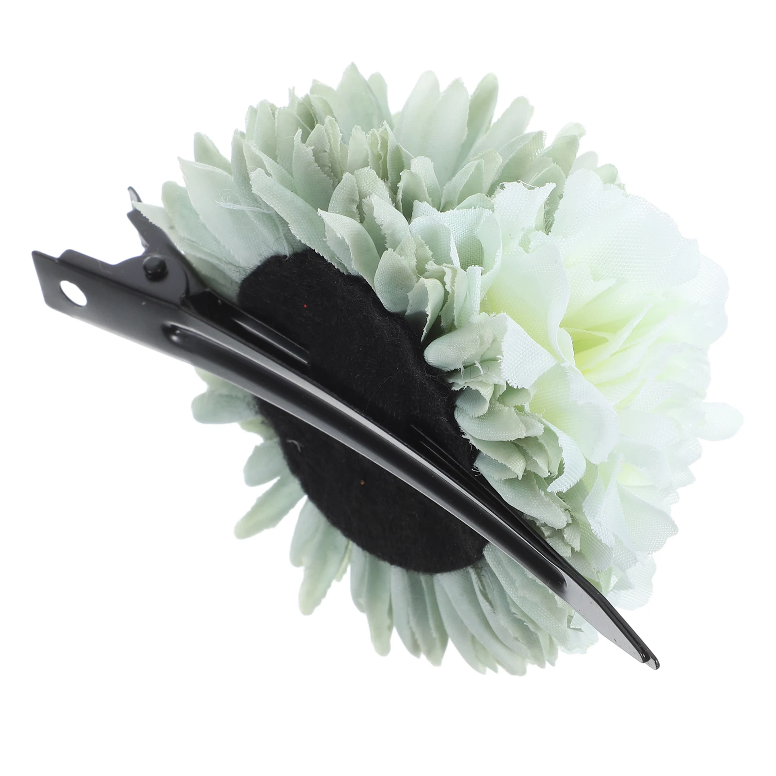 

Kimono Hair Clip Japanese Chrysanthemum Flower Accessories Green Traditional Garment Floral Hair Clips