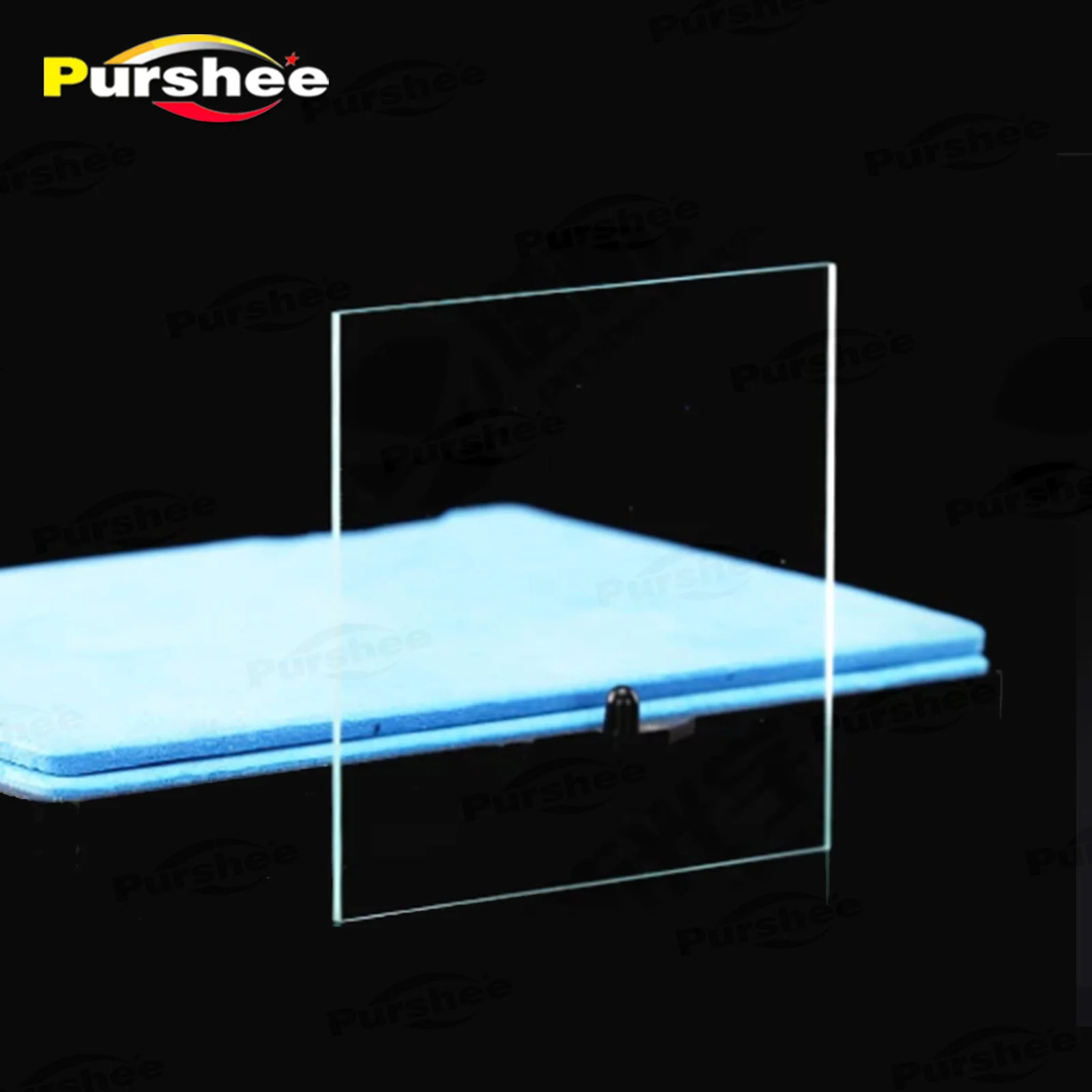 10 Stück quadratische Labor-Glasplatten mit hoher Lichtdurchlässigkeit, verschiedene Material-Spezifikationen, anpassbare optische Glasplatten – Detail 5