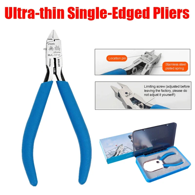 

Ultra-thin Single Blade Plastic Nippers Precision Diagonal Pliers Model Specific Cutting Pliers Craft Tools Plastic Models