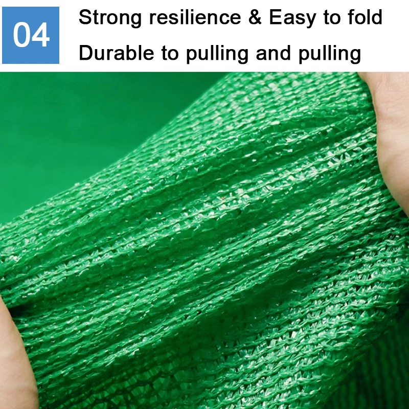 Весь рулон, 20253 м x 50 м, 12-контактные зеленые зашифрованные навесные паруса, 90 ~ 95%, затеняющая сетка для уличных сельскохозяйственных дворов