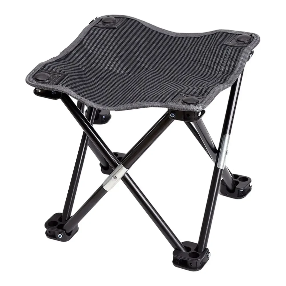 Collapsible Stool Camping Fishing Chair Lightweight Folding Seat Slacker Chair For Outdoor Travel Portable Folding Stool