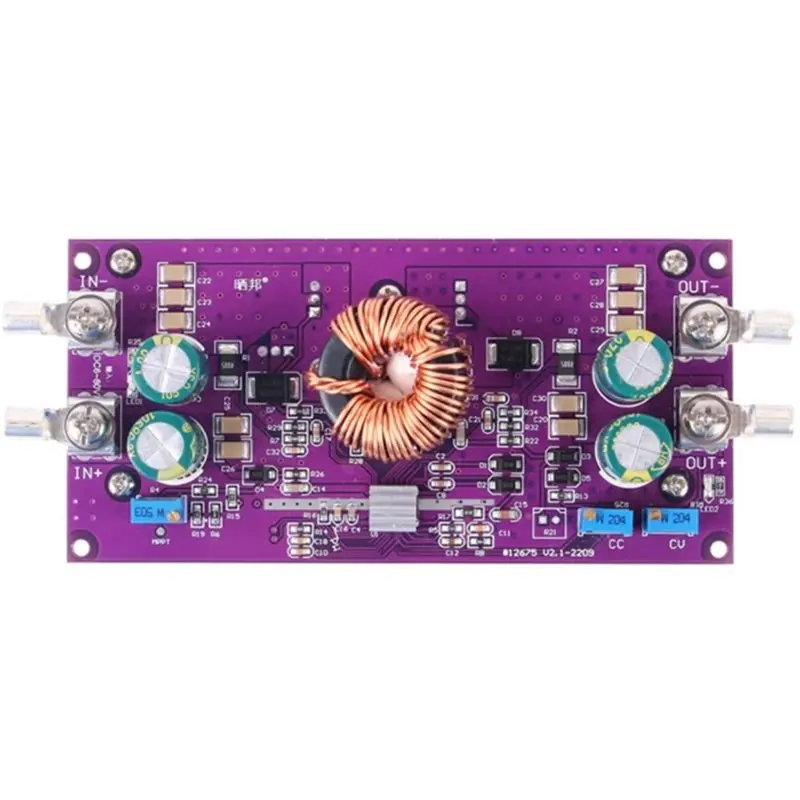 DTA4-Automatic Buck-Boost Power Module 250W 15A Solar MPPT Synchronous Rectification Rectifier CC-CV Charging Controller Board