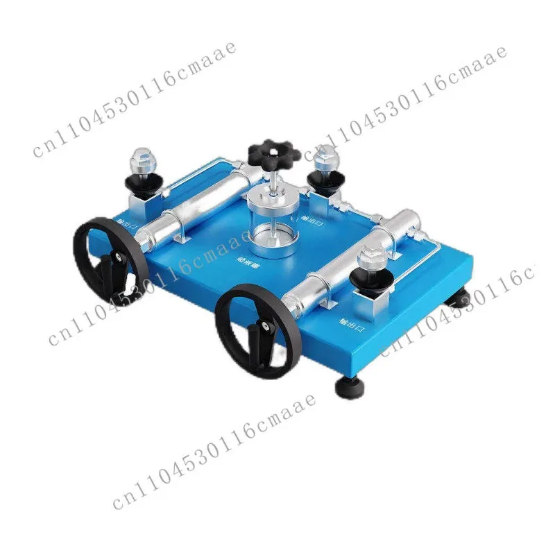 YH160TW High-Precision Hydraulic Desktop Pressure Comparator Manual Adjustable Vacuum Calibration Pump Leak Proof (-0.085~70MPa)