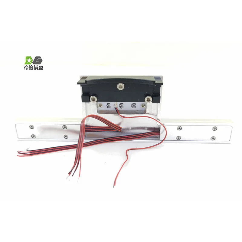 Metall-Rücklicht mit Engelsaugen für 1/14 Tamiya RC Truck Car für King Hauler 56344 56301 DIY-Teile Spielzeug-LKW DIY-Zubehör Spielzeug – Detail 7