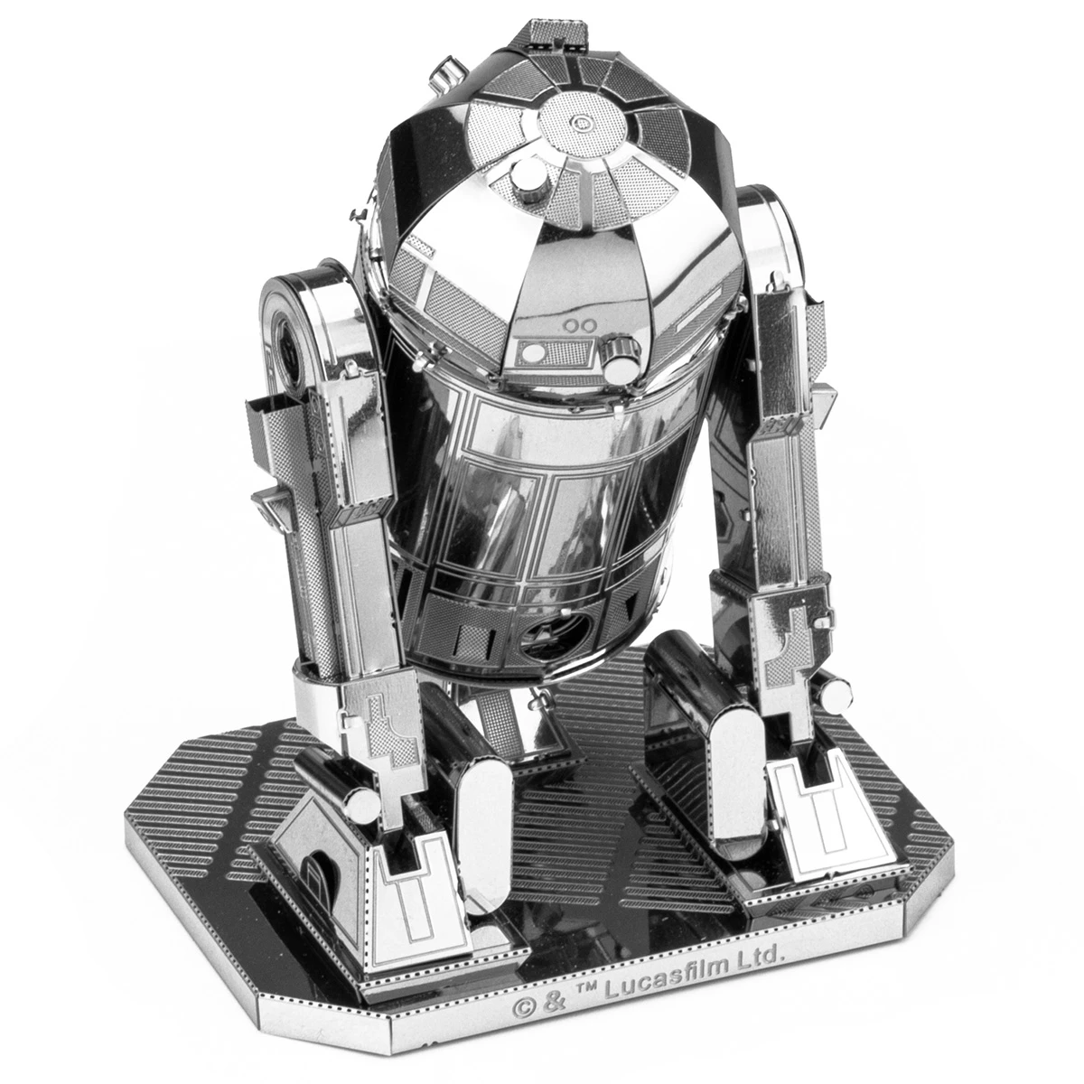 Rompecabezas de Metal 3D para adolescentes y hombres, bloques de construcción, Robot R2D2, juguetes para pasatiempos, regalos geniales