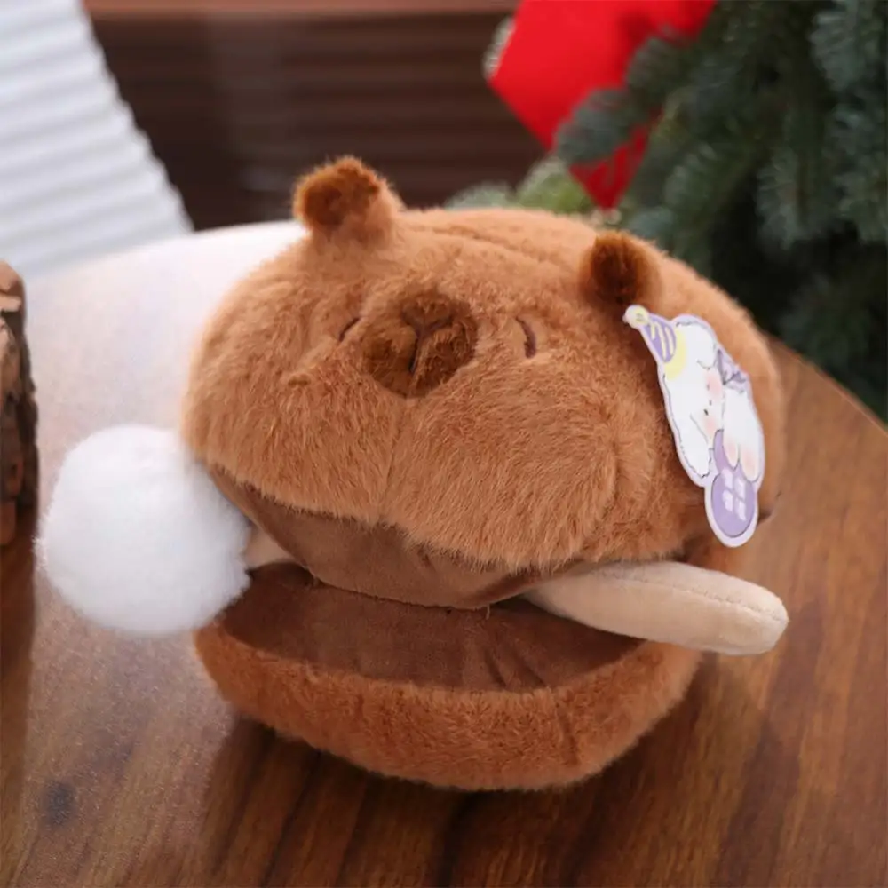 

Soft Wooden Fish Capybara Wooden Fish Mother Child Containerable Capybara Cartoon Soft Capybara Stuffed Holiday Gift