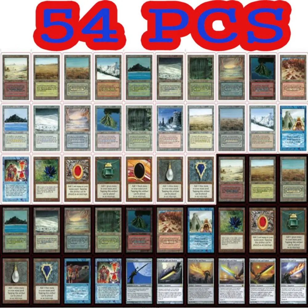 MTG جودة عالية حار بيع رقم. 324M1 بطاقات الوكيل 324 قطعة بطاقات P9 Dual Land Fetch Land Shock Lands #4