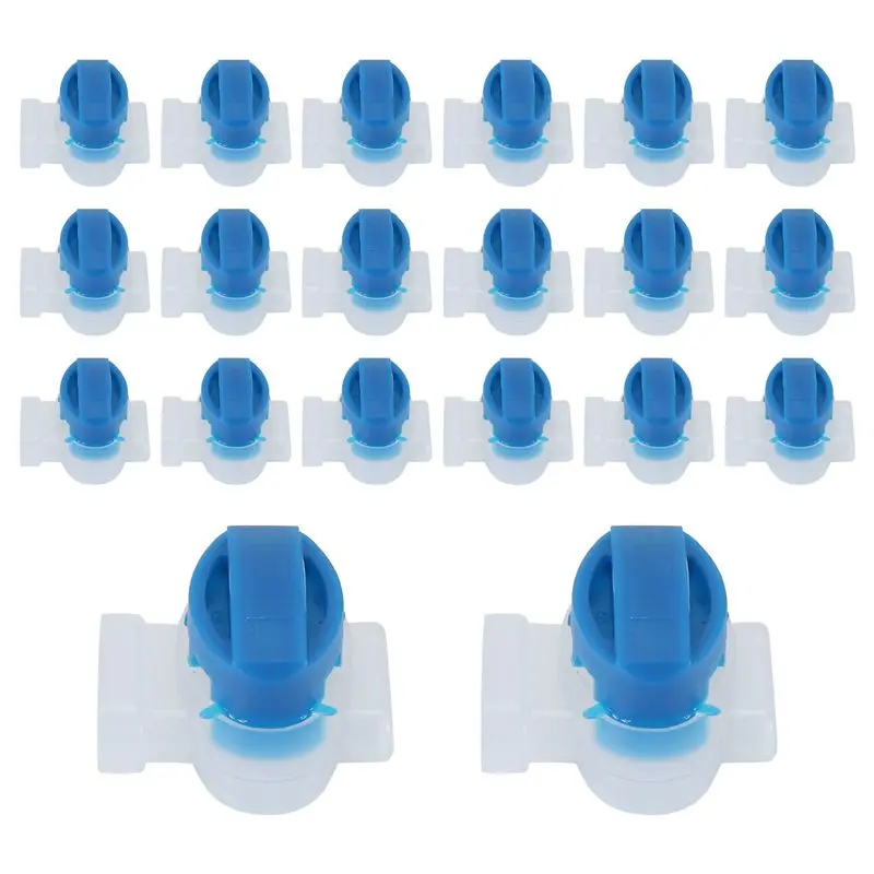 20Pcs Waterproof Wire Connector Crimp Gel Filling Robot Lawn Mower Outdoor Garden Irrigation Application Eco-Friendly
