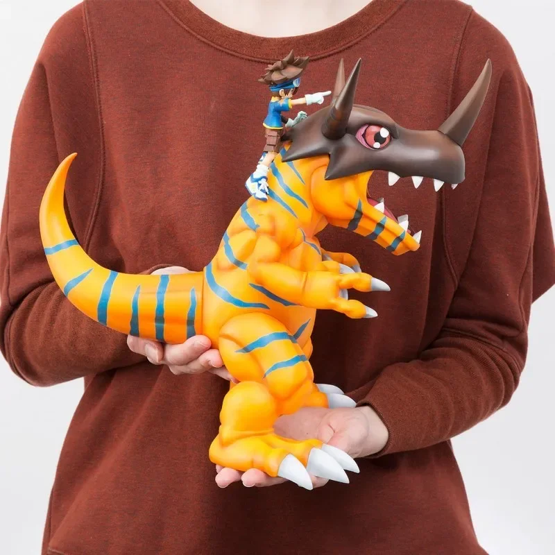 Digimon Adventure Agumon Evolve Greymon Archaeosaurus Evolution Tyrannosaurus Anime Figures Rex Toys Ornaments Birthday Gifts