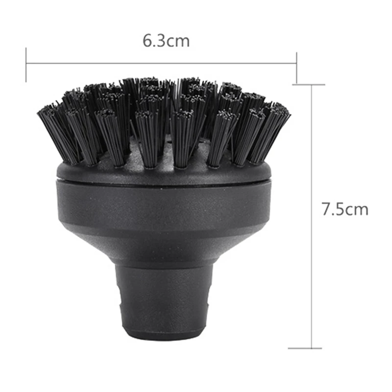 Accesorios para Limpiador de vapor de mano Karcher SC3, boquilla potente SC1 SC2, cabezal de cepillo SC4 SC5, cepillo redondo SC7 CTK10