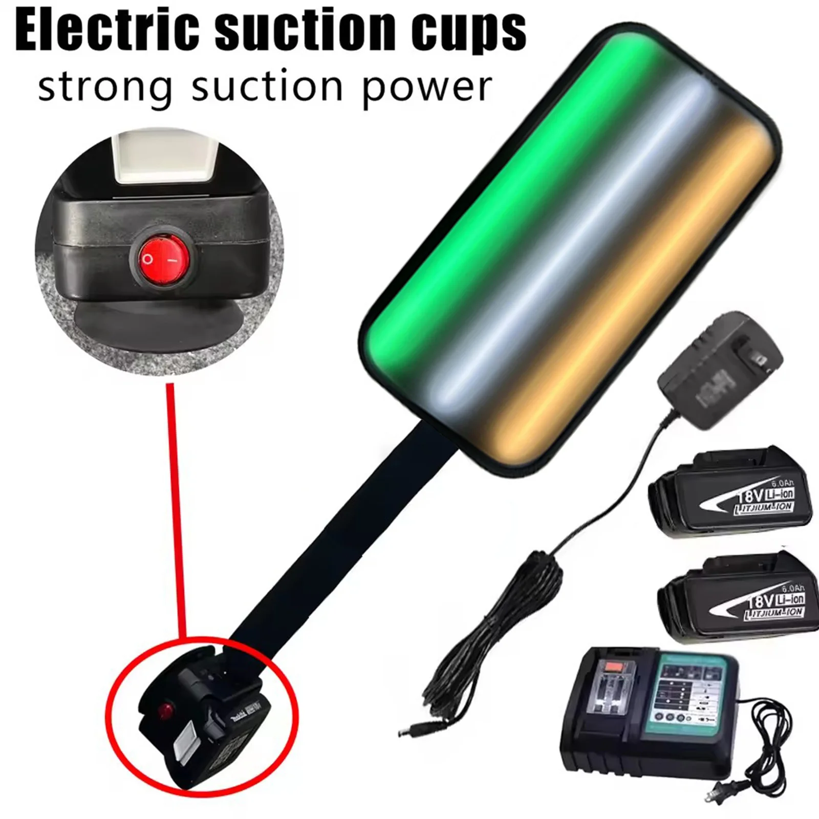 

Car Dent PDR Light With Electric Suction Cups 9 Light Styles Adjustment With Two 6000 MAh Batteries And A Fast Charging Dock Pai