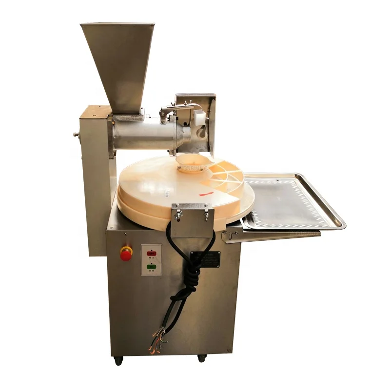 

Small Automatic Bread Pizza Dough Divider Rounder Bakery Cookie Bun Donut Roti Pita Dough Ball Cutting Rolling Machine for Sale