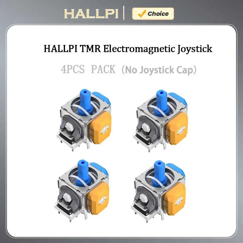 HALLPI TMR Electromagnetic Anti-Drift Joystick for PS4 Xbox Series Switch Pro PS5 Controller Repair Replacement Game Accessories