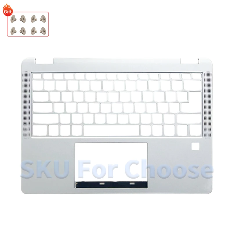 Серебристая новая сменная крышка для Ideapad Flex 5 14ALC7 14IAU7 82R9 82R7, чехол для ноутбука, задняя крышка ЖК-дисплея/подставка для рук/нижняя часть