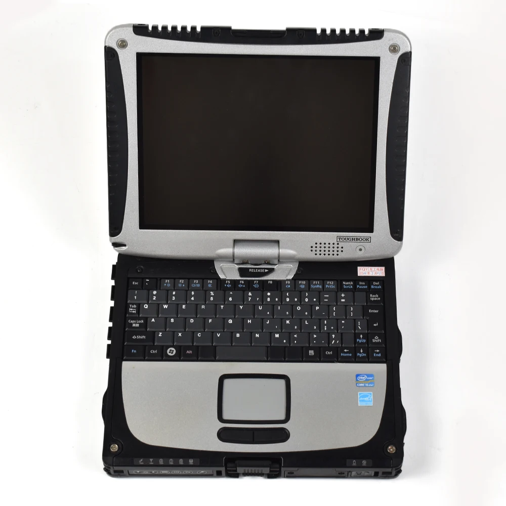 

2025 Подержанный ноутбук CF19 Toughbook I5 Память второго поколения 8G 12-дюймовый экран со складным вращающимся сенсорным экраном