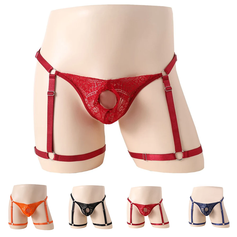 جودة عالية Hot البيع العلامة التجارية الجديدة الرجال الملابس الداخلية الملابس الداخلية 1 قطعة بيكيني ثونغ الأزرق/الأحمر/الأسود/البرتقالي g-سلسلة منخفضة الخصر