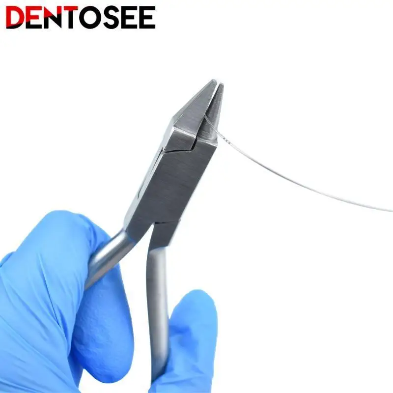 1Pc Dental Kim Wire Bending Forming Pliers Dentysta Narzędzia ortodontyczne Kleszcze Instrumenty chirurgiczne Laboratorium dentystyczne Narzędzie