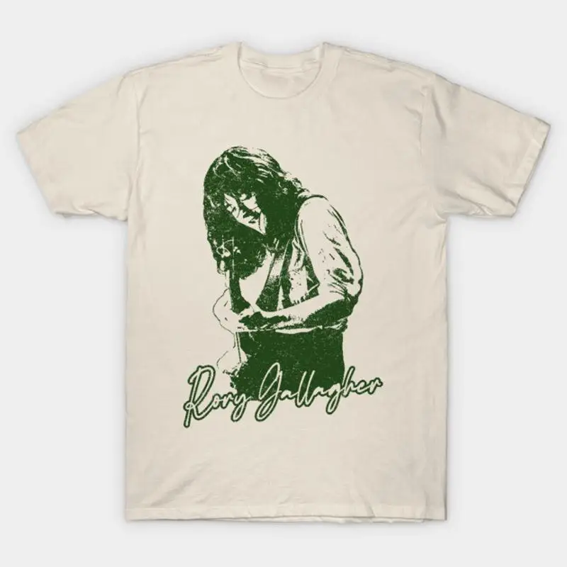 Rory Gallagher Vintage Look Fanart Design T-Shirt