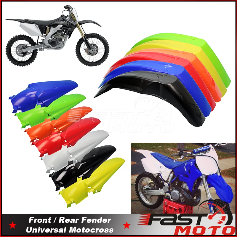 Mudguard Front Rear Fender For Suzuki Honda CRF 125F 150F 230F 250X 450X 250R 450R 150R Trail Motocross Enduro Mud Guard Cover