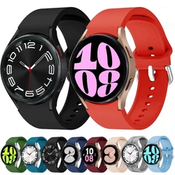 Cinturino in Silicone senza Gap per Samsung Galaxy Watch 7/6/5/4 44mm 40mm 5 Pro 45mm orologio da polso 6/4 Classic 47mm 43mm 46mm Correa