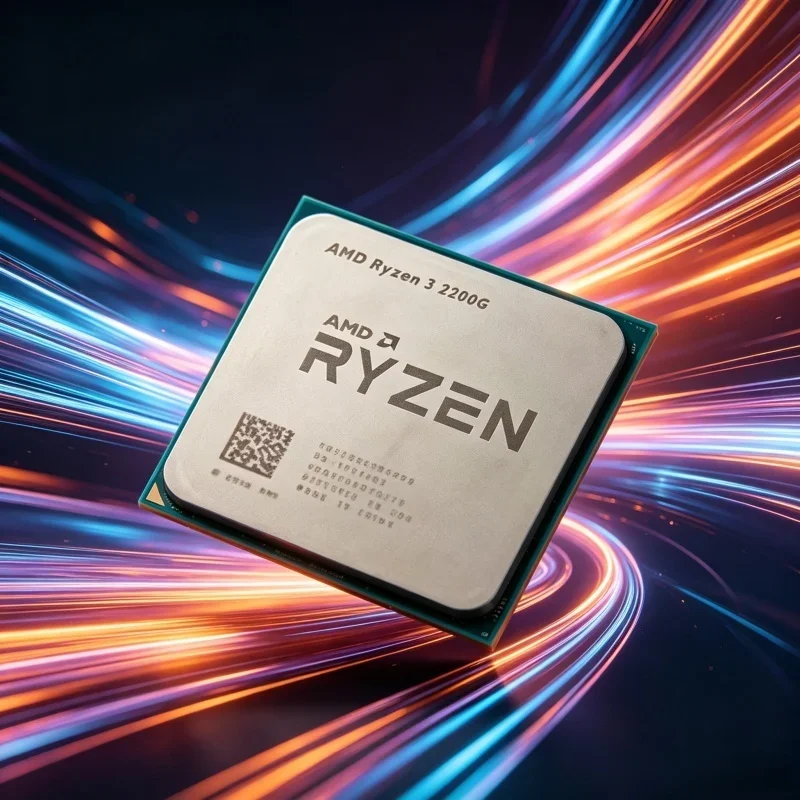 

Used Socket AM4 Without cooler AMD Quad-Core Quad-Thread CPU Ryzen 3 2200G R3 2200G 3.5 GHz Zen 0.014 YD2200C5M4MFB