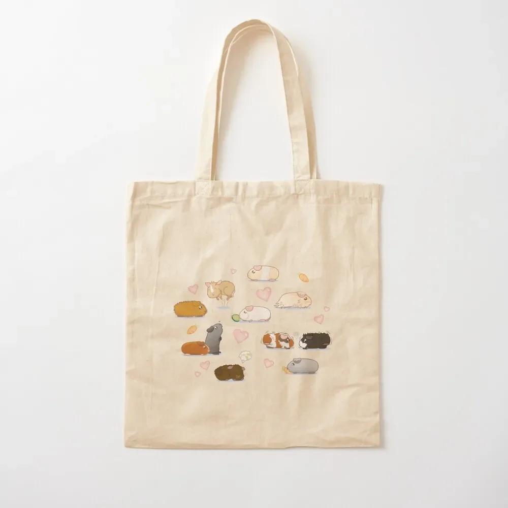 Guinea Pig Parade Tote Bag sac pour femme tote bag canvas Canvas Tote Bag