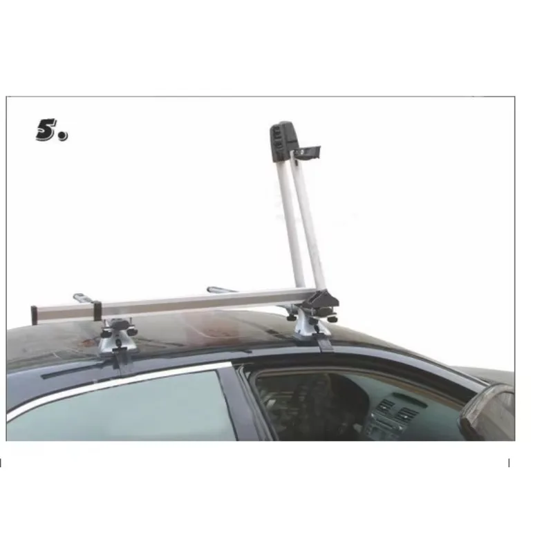 Car Roof Mounted Quick-Release Bike Rack, All-Aluminum Bicycle Carrier