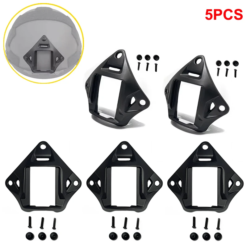 

2/5PCS Tactical Helmet Mount Adapter Night Vision Aluminum Alloy with Hook Rope NVG Helmet Bracket Accessories for FAST Helmet