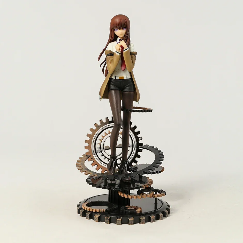 Steins Gate Makise Kurisu 1/7 Scale Figurine PVC Model Toy Doll Collectible Decoration Desktop Gift