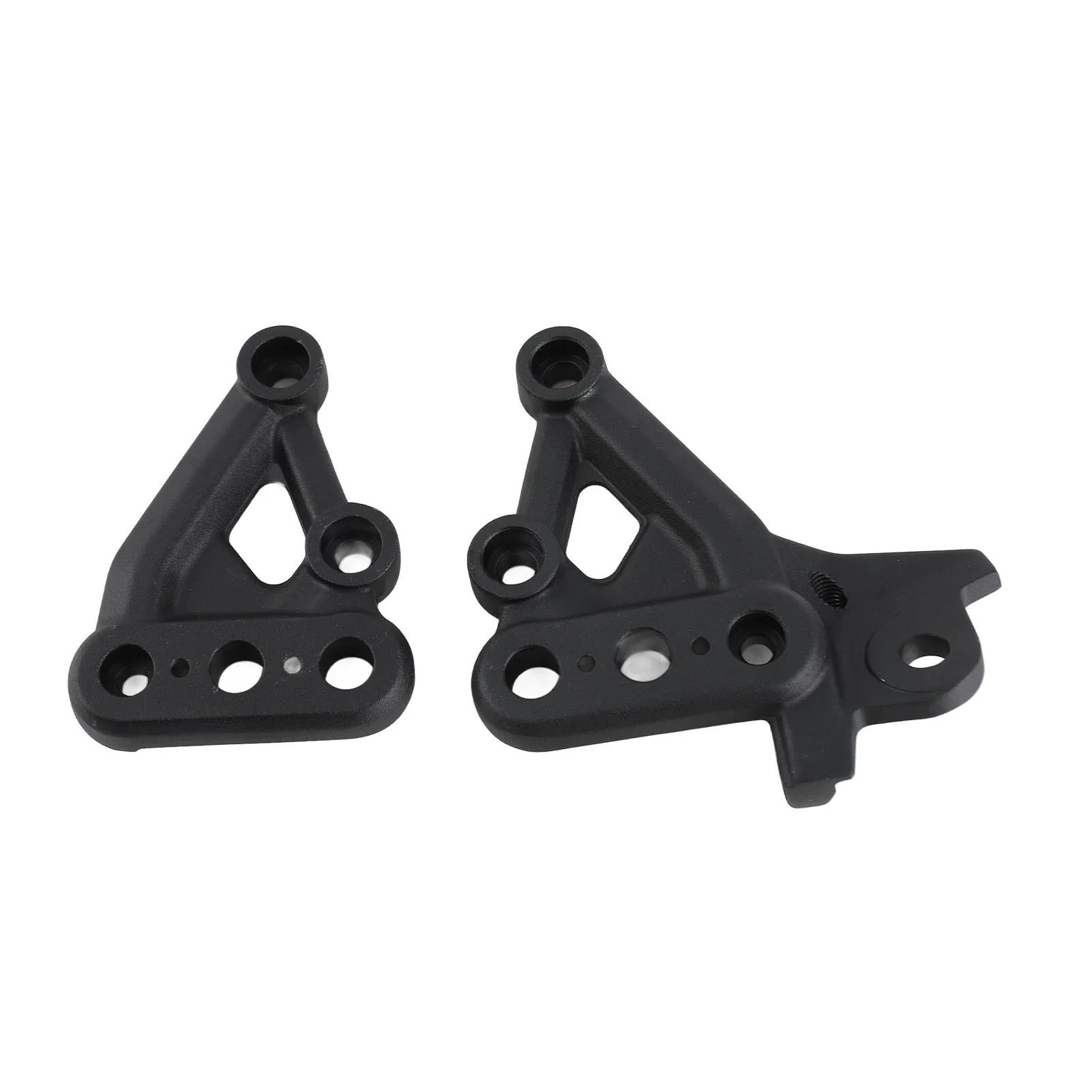 

Foot Pegs Holder Pair Of Left Right Direct Replacement Black Footpeg Mounting Bracket for Sting X3 MX3 MX4 Electric Dirt Bike