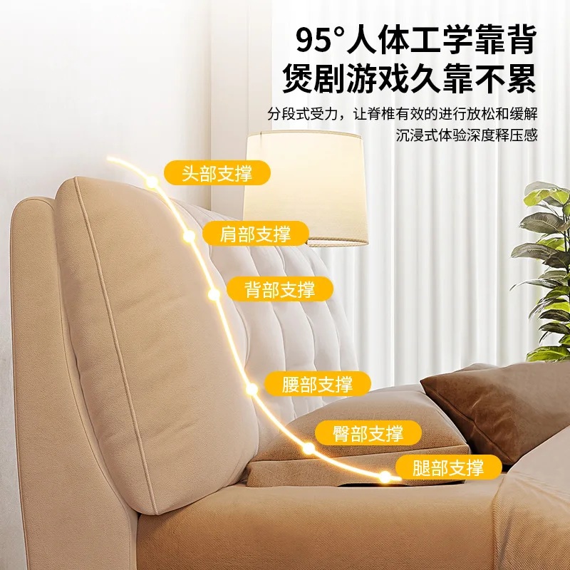 Cama de franela para niña, ligera, de lujo, moderna, sencilla, Internet, celebridad, dormitorio principal, gato