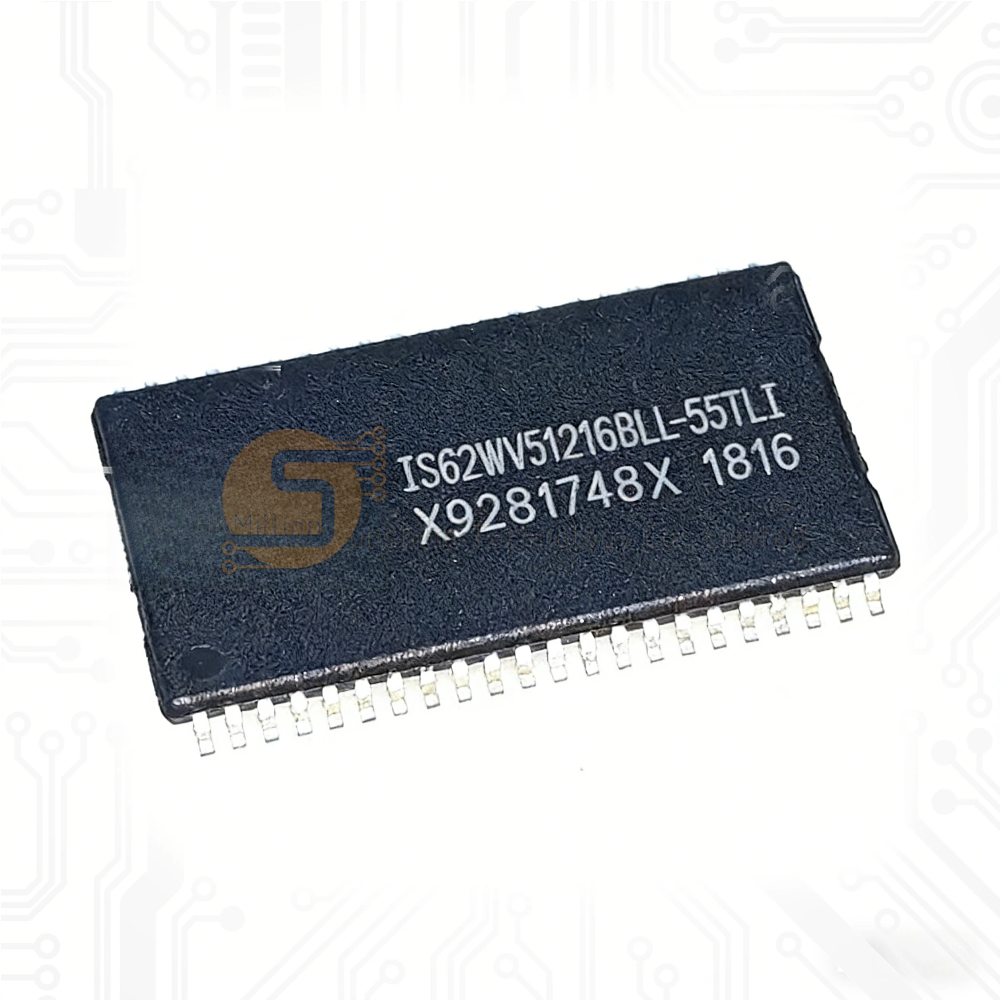 1pcs IS62WV51216BLL-55TLI TSOP44 RAM Flash Memory Chip 100% New Original